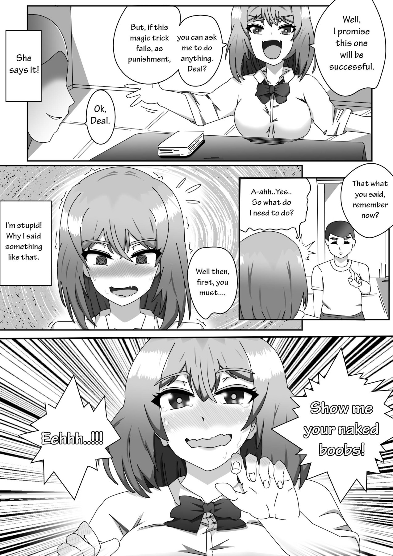 Hentai Manga Comic-My Neighbor Tejina Onee-chan-Read-8